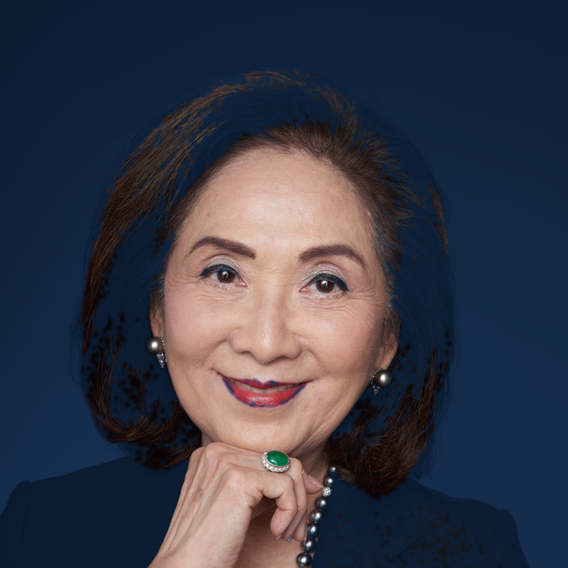 Retrato de Chieko Aoki